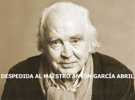 Despedida al Maestro Antón García Abril