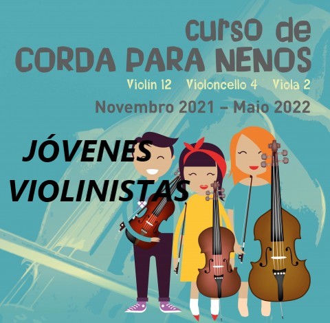 Jóvenes violinistas