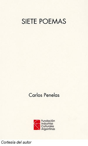 Sobre 'Siete poemas' de Carlos Penelas