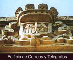 Escudos oficiales en edificios pblicos y monumentos de la ciudad de Lugo