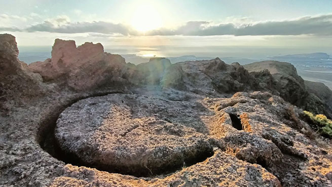 Amanecer y atardecer en Montaña Bermeja