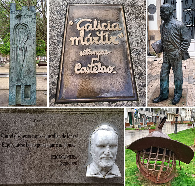 Ruta escultórica por los jardines y plazas de Lugo (2)