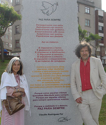 María Kodama, musa de Borges e amiga de Galicia