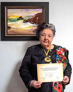 Mary Calviño en el XVI Saló Iternacional D´Arts Plástiques