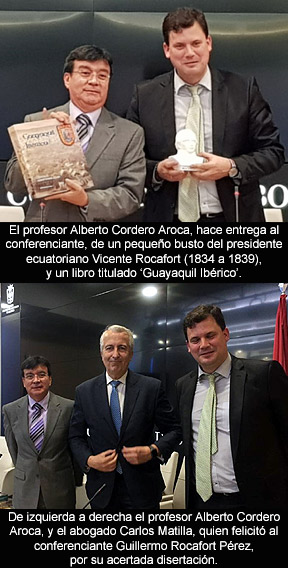 Rocafort Pérez presentó su libro 'Malas Prácticas de los Fondos Buitres' en Madrid