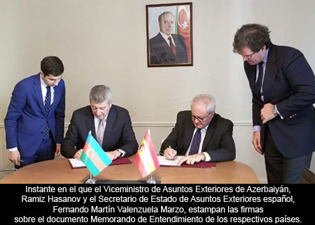 Consultas políticas entre los Ministerios de Asuntos Exteriores de Azerbaiyán y España