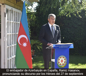 Azerbaiyán rinde homenaje a los héroes caídos el 27 de septiembre durante la Guerra de Patria