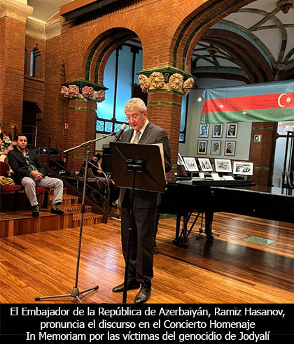 Concierto Homenaje In Memoriam por las víctimas del genocidio de Jodyalí