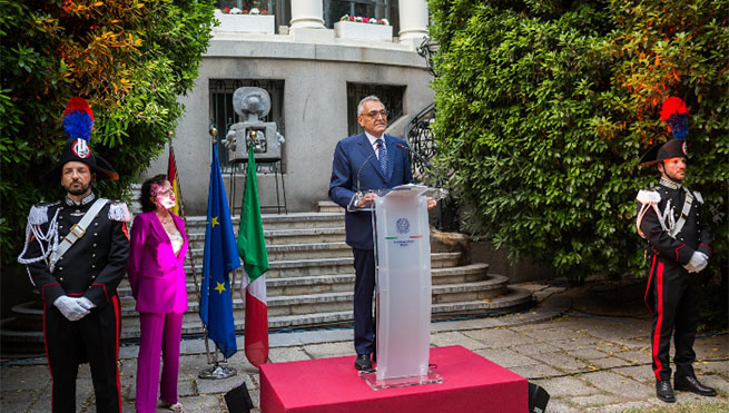 Conmemoracin en Espaa por la 79 Fiesta Nacional de la Repblica Italiana