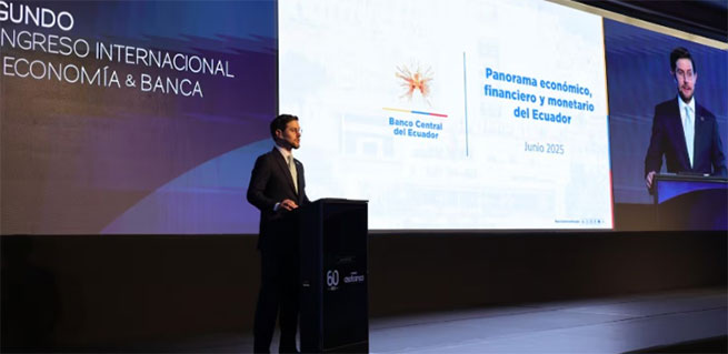 Ecuador crece un 3% en el primer trimestre de 2025 tras superar la crisis de 2024