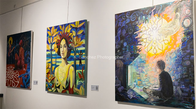 Pablo Mora presenta en Madrid su obra 'Vitralista sin vidrio desde un país sin vitrales'