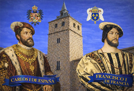 Carlos I de España, ejemplaridad moral vs. Francisco I de Francia, visión teleológica del poder