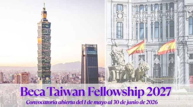 Convocatoria de becas Taiwan Fellowship 2027 para proyectos de investigacin