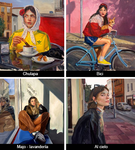 El artista madrileño Álex de Marcos, inaugura su primera exposición monográfica «El neocostumbrismo de la materia vibrante» en la Galería Espacio75 de Madrid