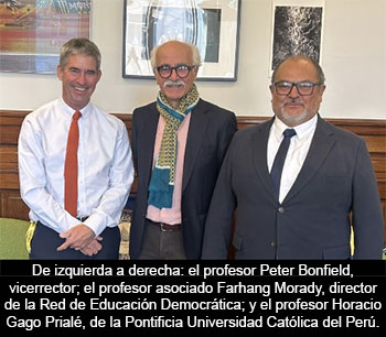 Horacio Gago Prialé ofrece una brillante disertación en la Universidad de Westminster, Reino Unido, sobre 'Derecho, diversidad y democracia en el Perú'