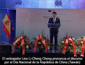 Taiwán celebra en España el Día Nacional