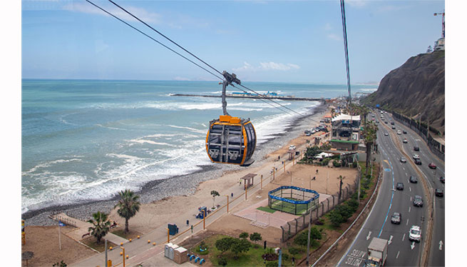 TEON Institución Internacional y ZigZag Teleféricos presentaron el primer teleférico urbano de Lima con certificación de carbono neutro