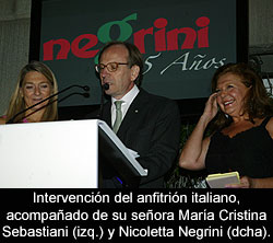 XXV aniversario del Grupo Negrini en España
