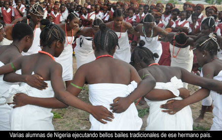 Niñas cautivas de Nigeria