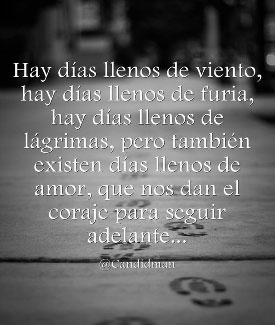 Vivir a vida / Advento (5)