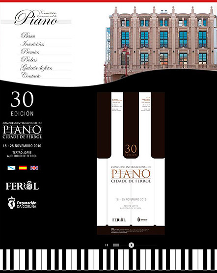 Concurso internacional de piano 'Cidade de Ferrol'