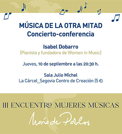 III Encuentro Mujeres Músicas: María de Pablos