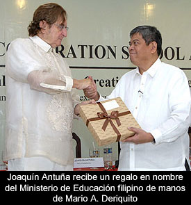 Premios españoles a Filipinas