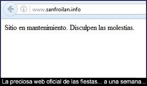 Sanfroilan.info, o una nueva chapuza de estas fiestas