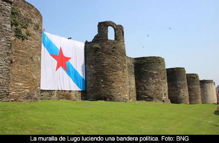 Banderas en la Muralla