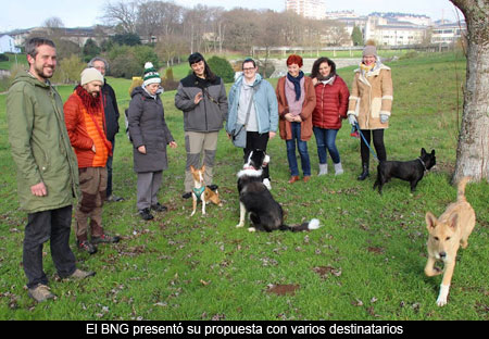 Rubén Arroxo propone más espacios para perros