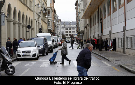 Peatonalizacin: Ahora le toca a Quiroga Ballesteros