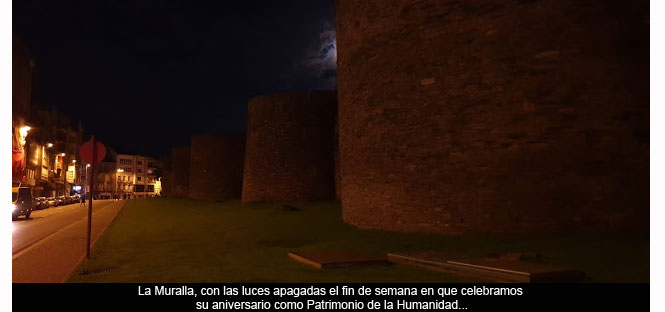 La Muralla a oscuras