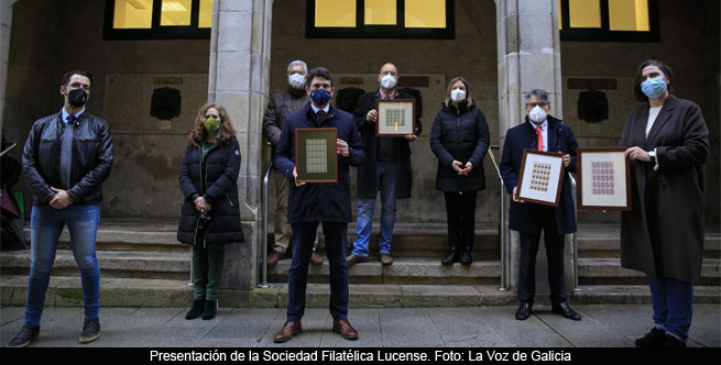 Presentacin de la Sociedad Filatlica Lucense