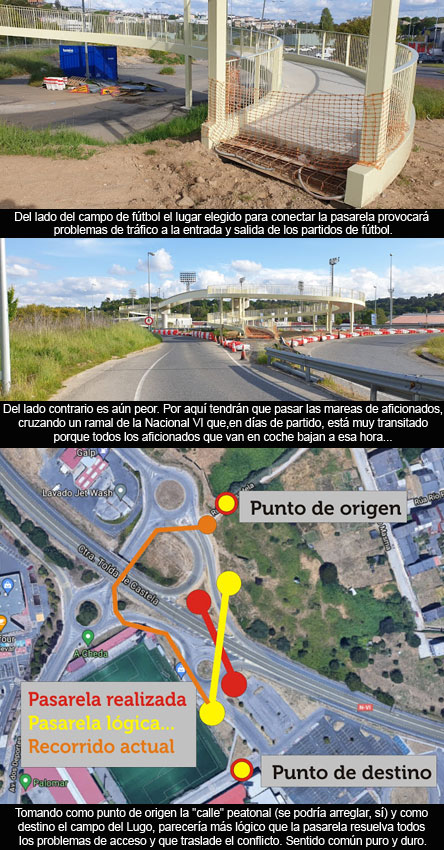 Lugo contará con la pasarela más absurda del mundo
