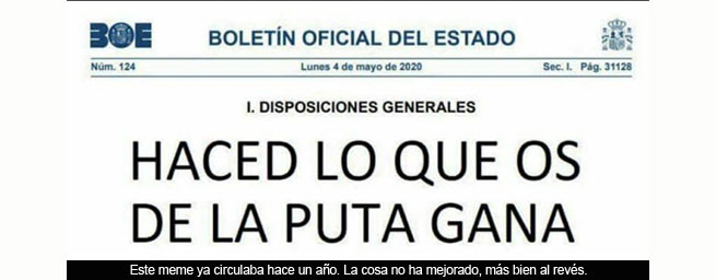 La culpa es nuestra