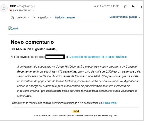 ¿Por qué miente el Gobierno de Lugo sobre las papeleras?