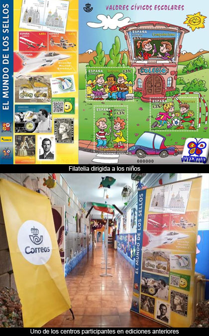 Cuatro colegios de primaria de la provincia de Lugo podrán participar en una actividad filatélica
