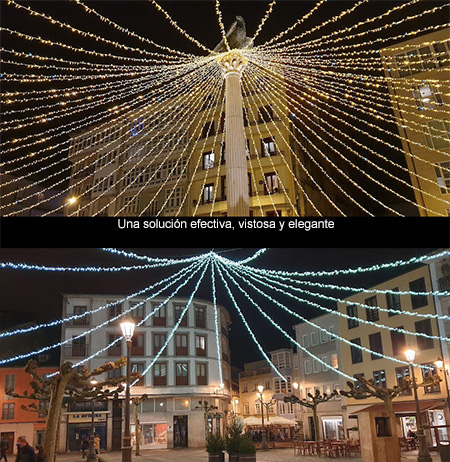 El acierto con la iluminación de Navidad