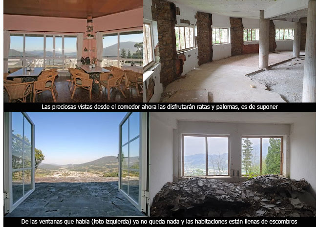 El Hotel Mirador de Mondoñedo, otra ruina que pagamos todos