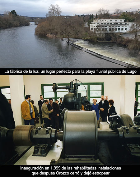 La fábrica de la luz: ¿playa fluvial o museo del vino?