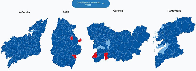 Tres ganadores (aunque uno ms) y muchos perdedores (aunque otro ms) en las elecciones gallegas