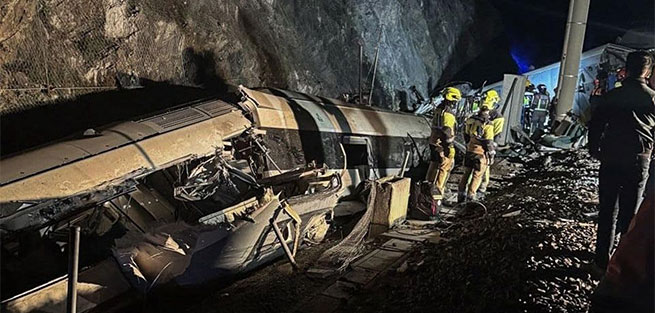 Accidente ferroviario en C�rdoba