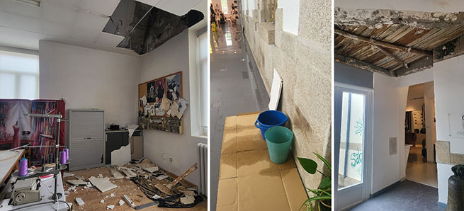 Zonas del Hogar de Santa Mar�a se caen en pedazos