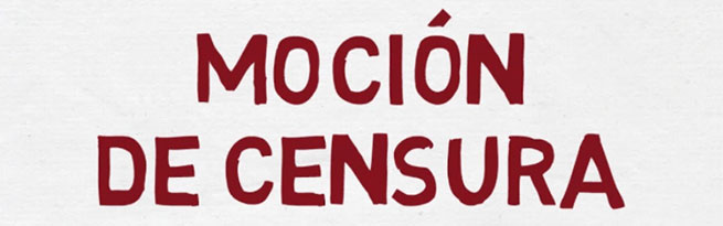 Moci�n de censura