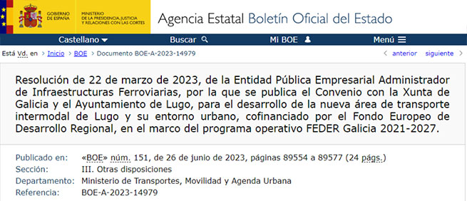 No hay duda: la apertura de Conde Fontao corresponde a ADIF