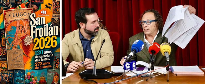 El l�o del anuncio del concurso del cartel del San Froil�n