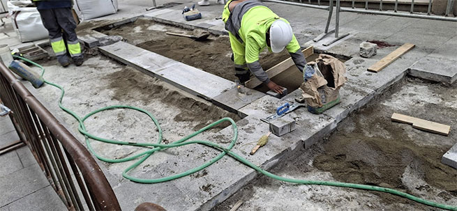 Otra vez en obras