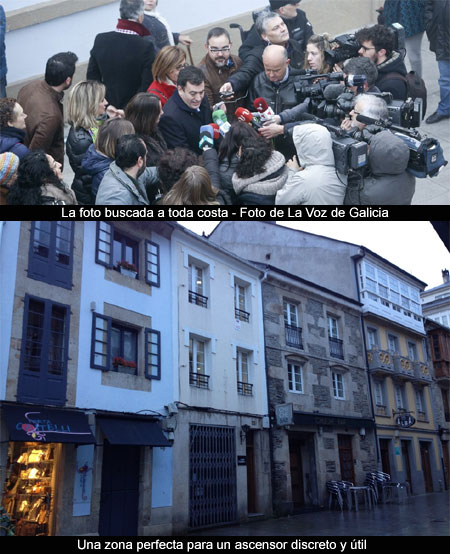 El ascensor a la Muralla como agresión