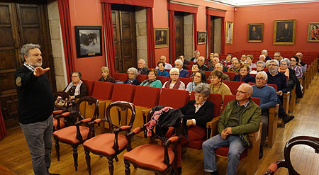 Visita á Real Academia Galega de Belas Artes