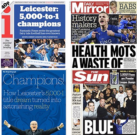 La improbabilidad del Leicester